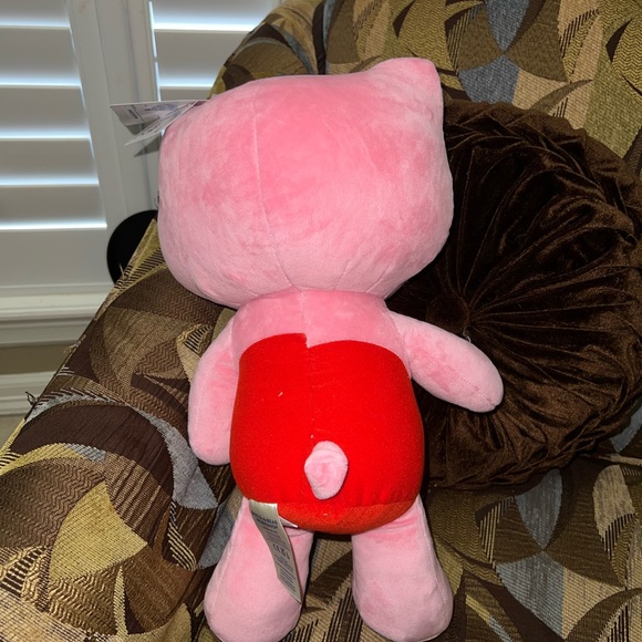 Build A Bear Holly Jolly Red Gingham Dress Hello Kitty - Picture 3 of 4